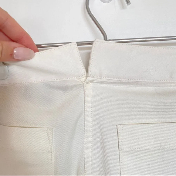 NEW Theory Tinley Twill Cropped Wide Leg Pants - Picture 11 of 16